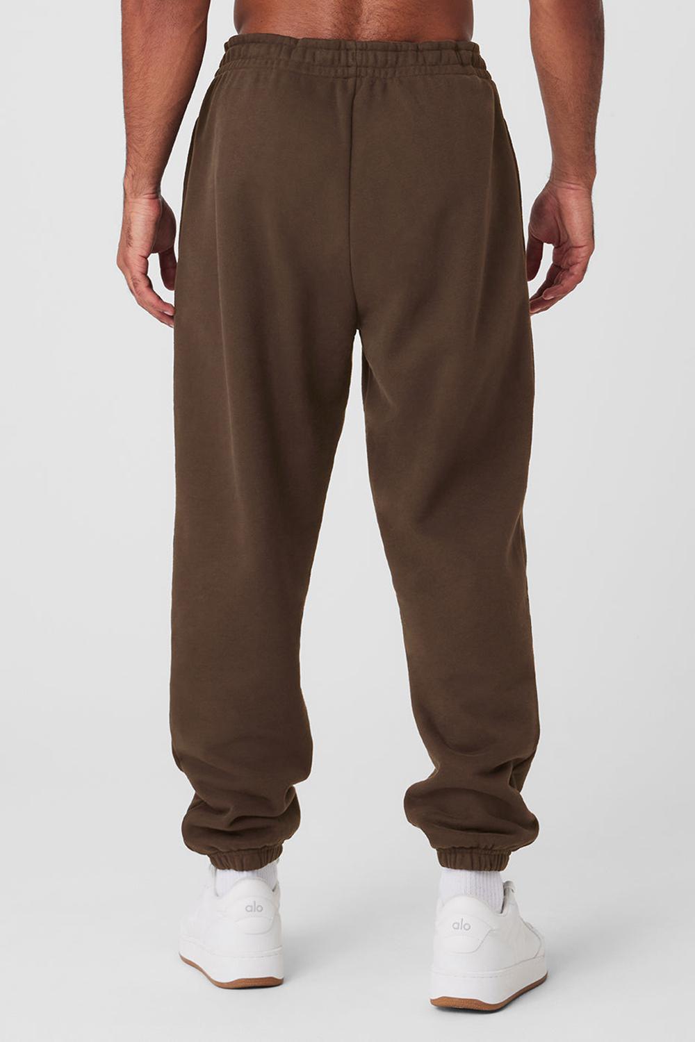 Pantalon Deportivo Alo Yoga Cuffed Renown Heavy Weight Hombre Espresso | Mexico  WZO-108493