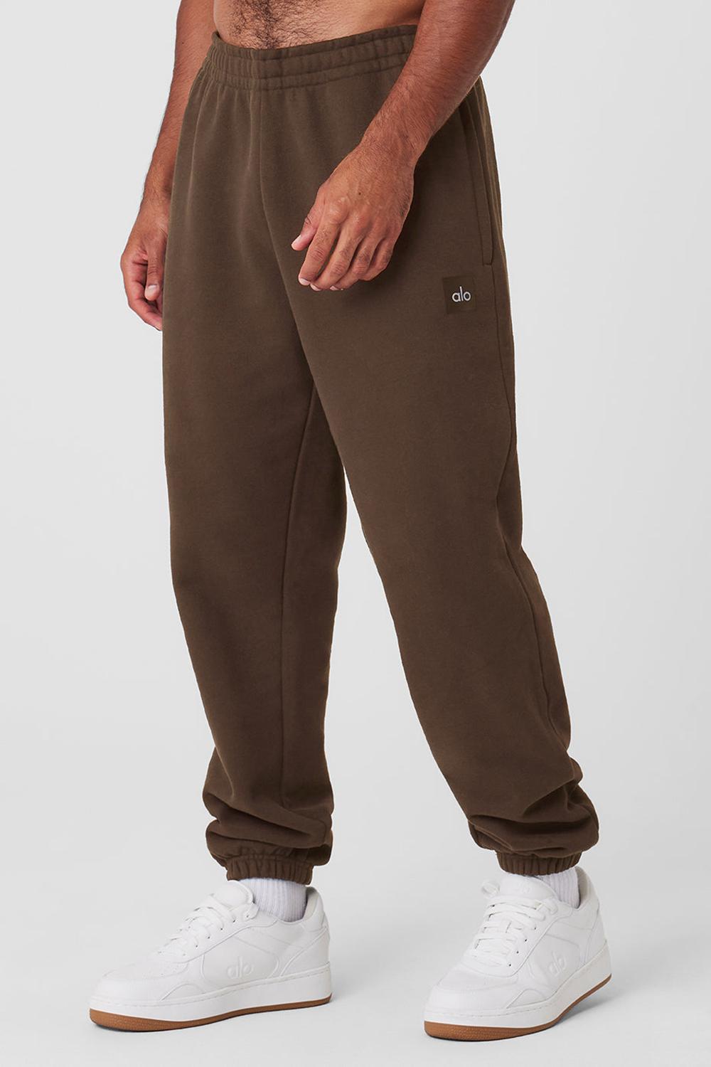 Pantalon Deportivo Alo Yoga Cuffed Renown Heavy Weight Hombre Espresso | Mexico  WZO-108493