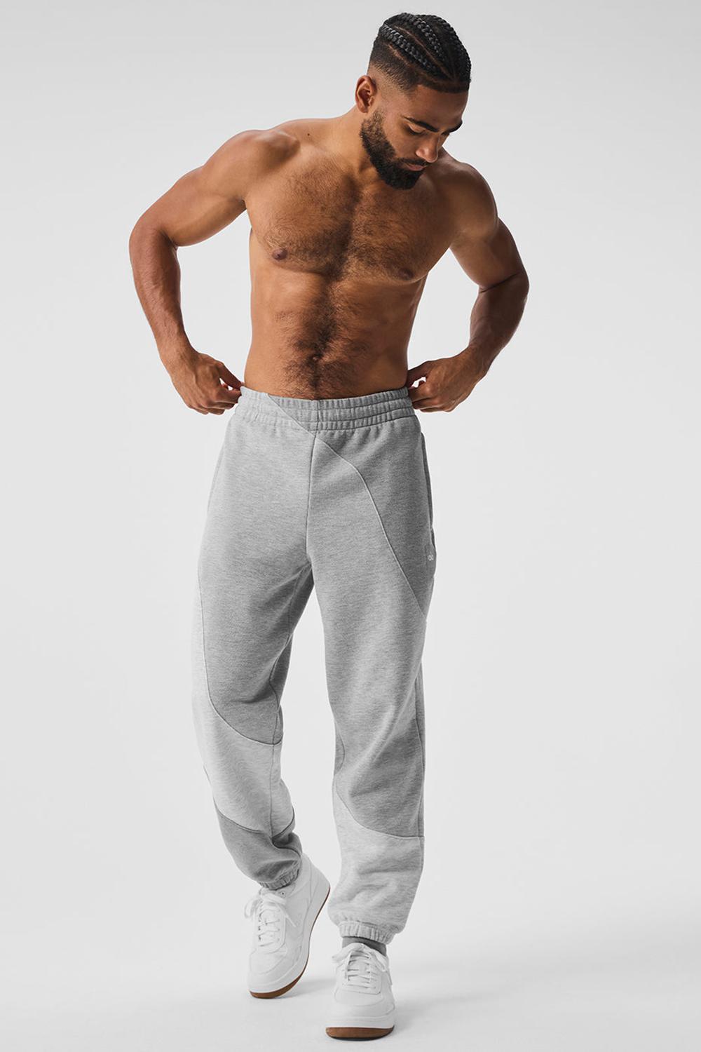 Pantalon Deportivo Alo Yoga Make Waves Hombre Grises | Mexico  QEO-839647