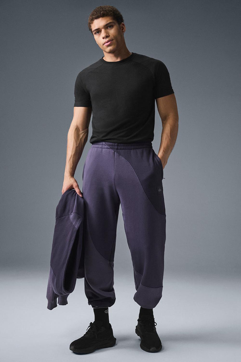 Pantalon Deportivo Alo Yoga Make Waves Hombre Italian Plum Tonal | Mexico  PFJ-632154