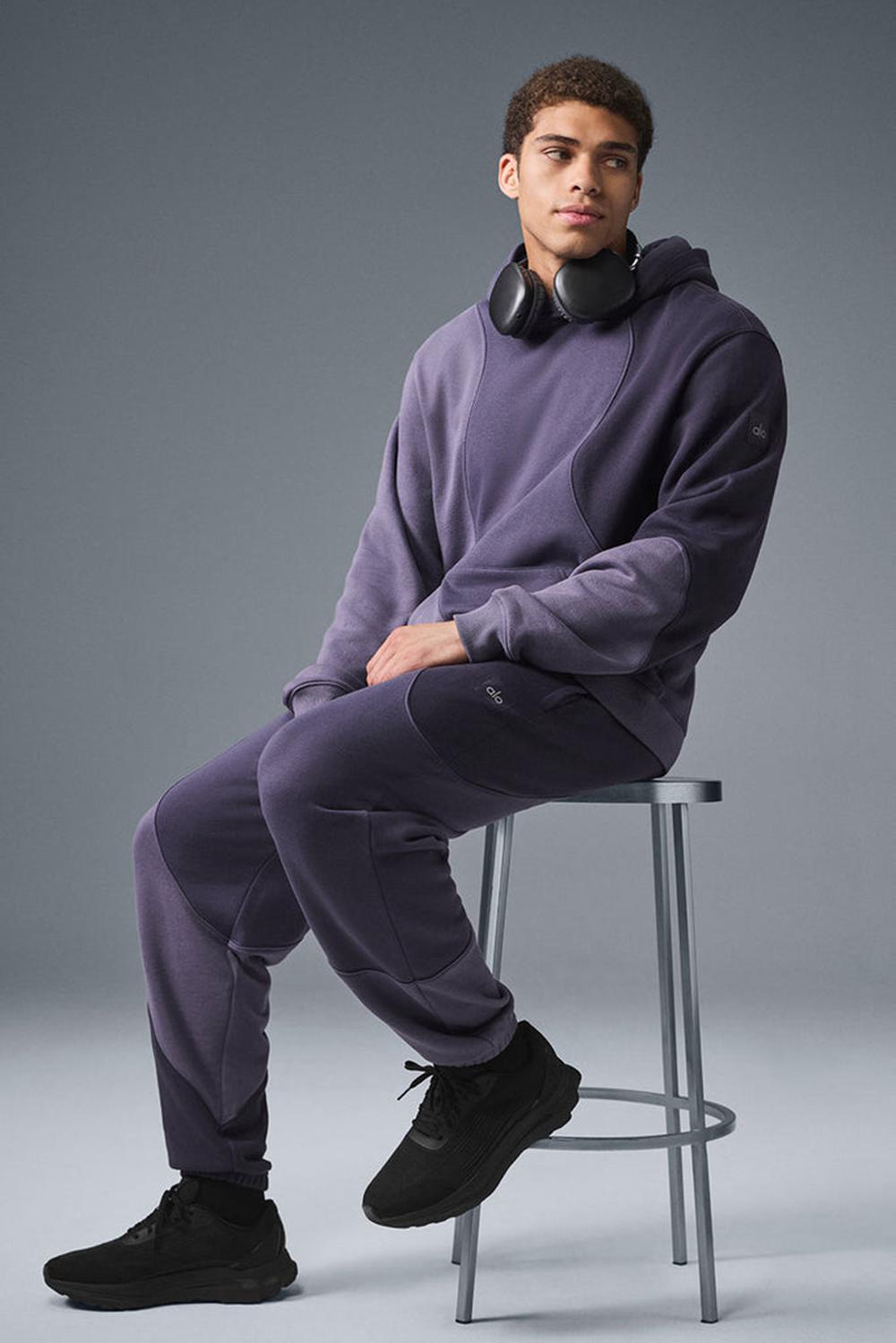 Pantalon Deportivo Alo Yoga Make Waves Hombre Italian Plum Tonal | Mexico  PFJ-632154