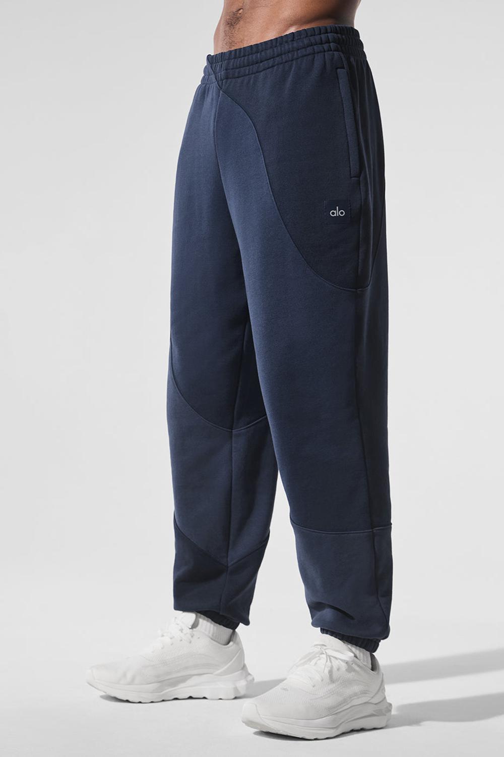 Pantalon Deportivo Alo Yoga Make Waves Hombre Azul Marino | Mexico  FTH-340765
