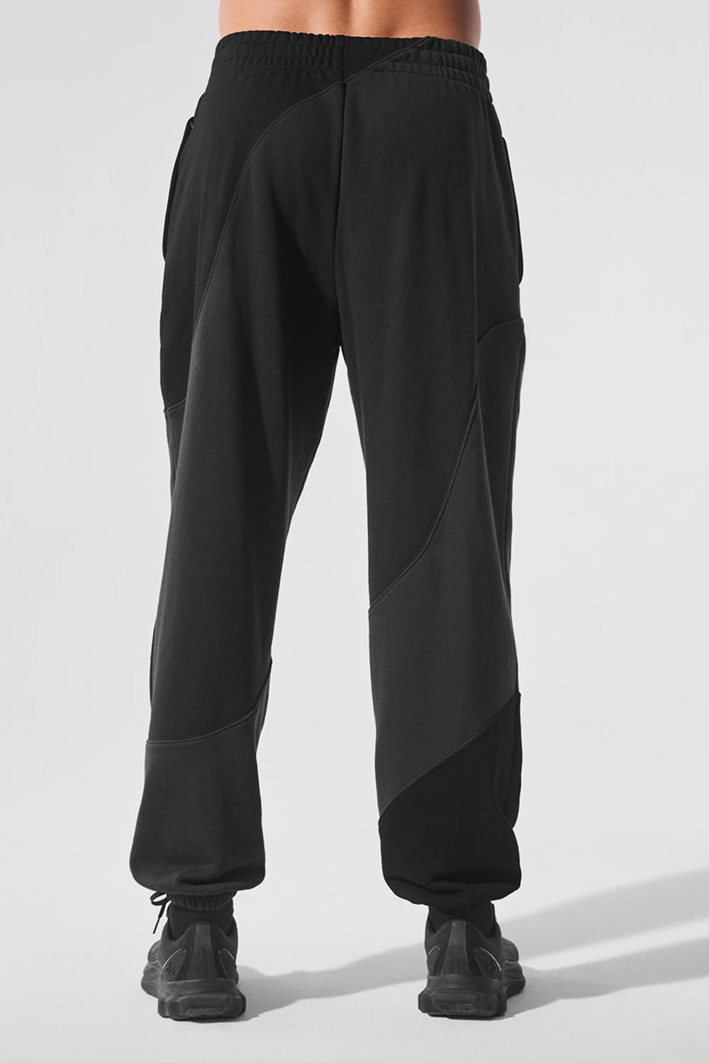 Pantalon Deportivo Alo Yoga Make Waves Hombre Negros | Mexico  WPY-403985