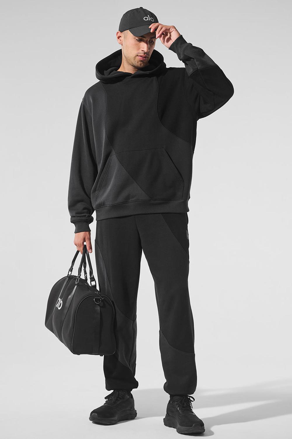 Pantalon Deportivo Alo Yoga Make Waves Hombre Negros | Mexico  WPY-403985