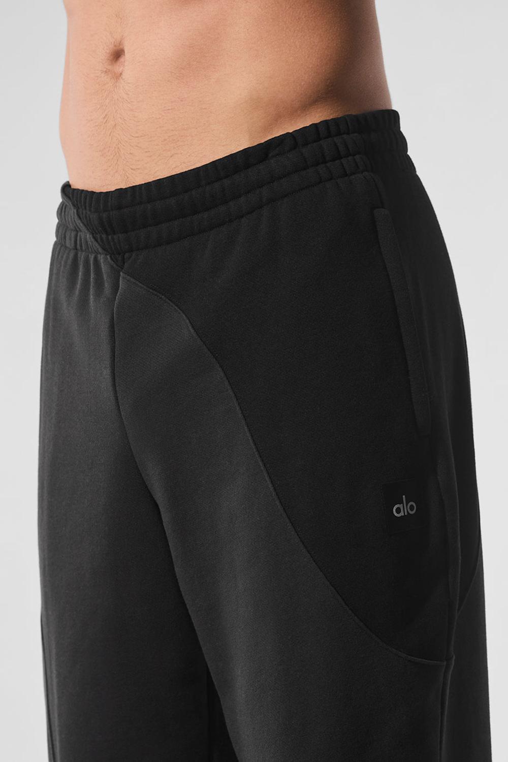 Pantalon Deportivo Alo Yoga Make Waves Hombre Negros | Mexico  WPY-403985