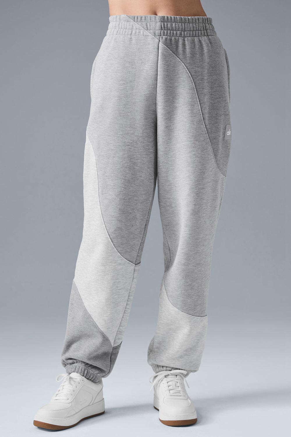 Pantalon Deportivo Alo Yoga Make Waves Mujer Grises | Mexico  YOF-748615