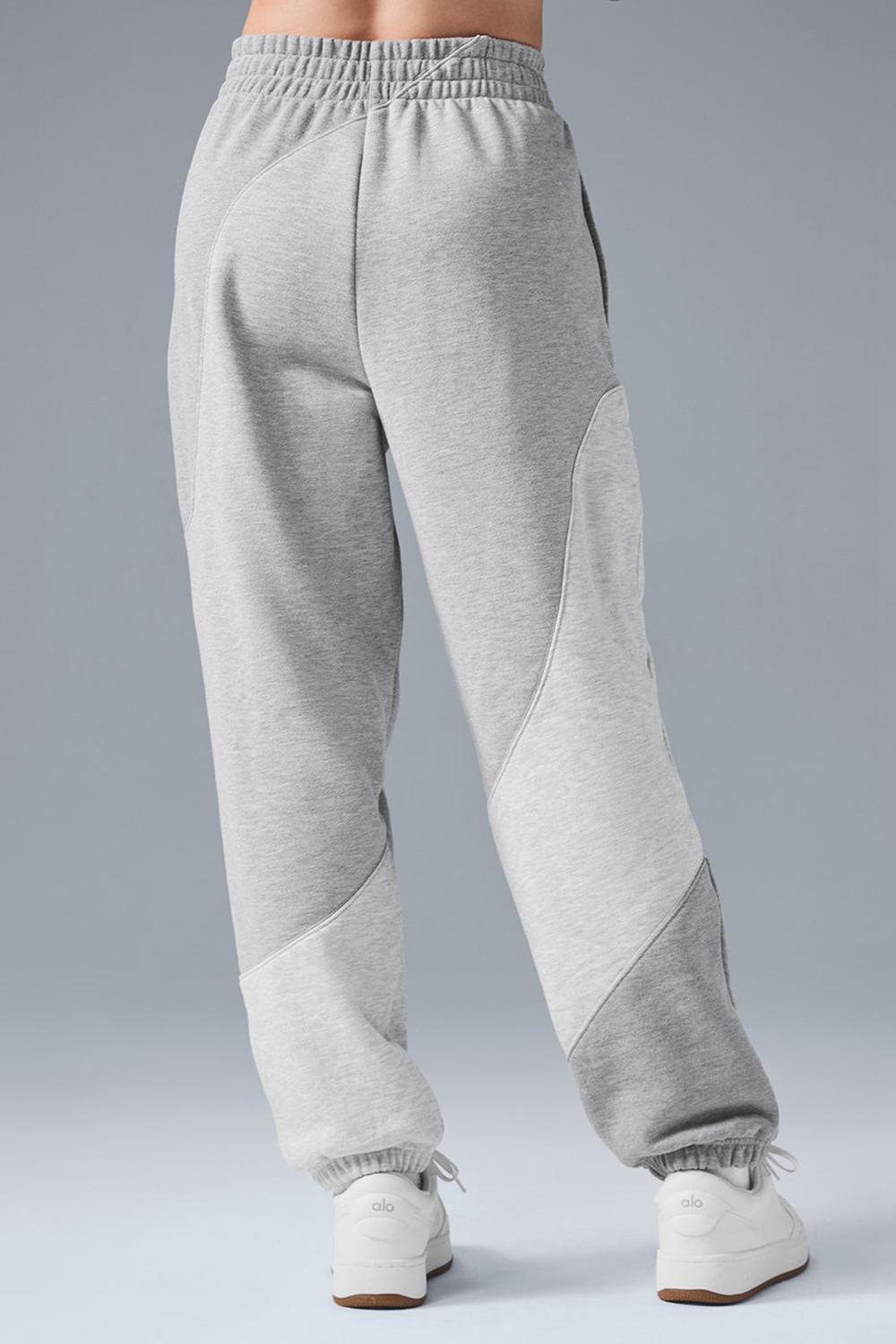 Pantalon Deportivo Alo Yoga Make Waves Mujer Grises | Mexico  YOF-748615