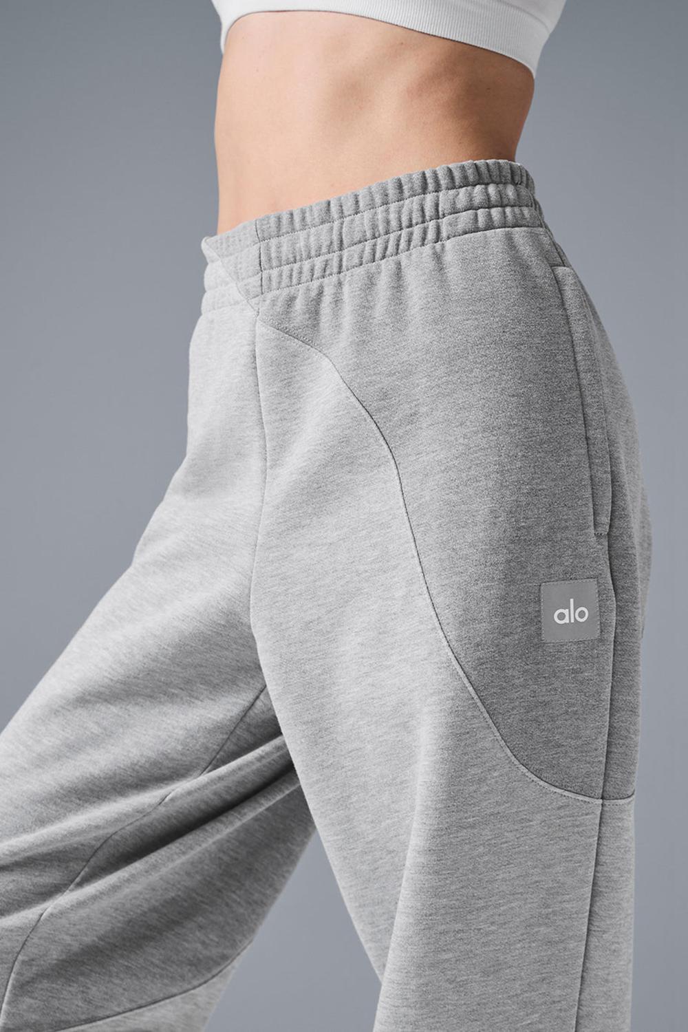 Pantalon Deportivo Alo Yoga Make Waves Mujer Grises | Mexico  YOF-748615