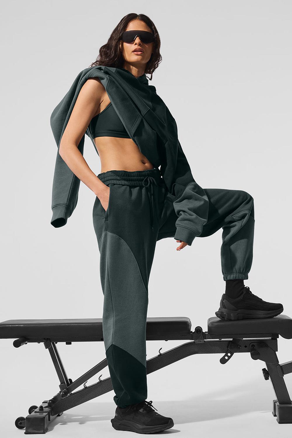 Pantalon Deportivo Alo Yoga Make Waves Mujer Verdes | Mexico  VDZ-523740