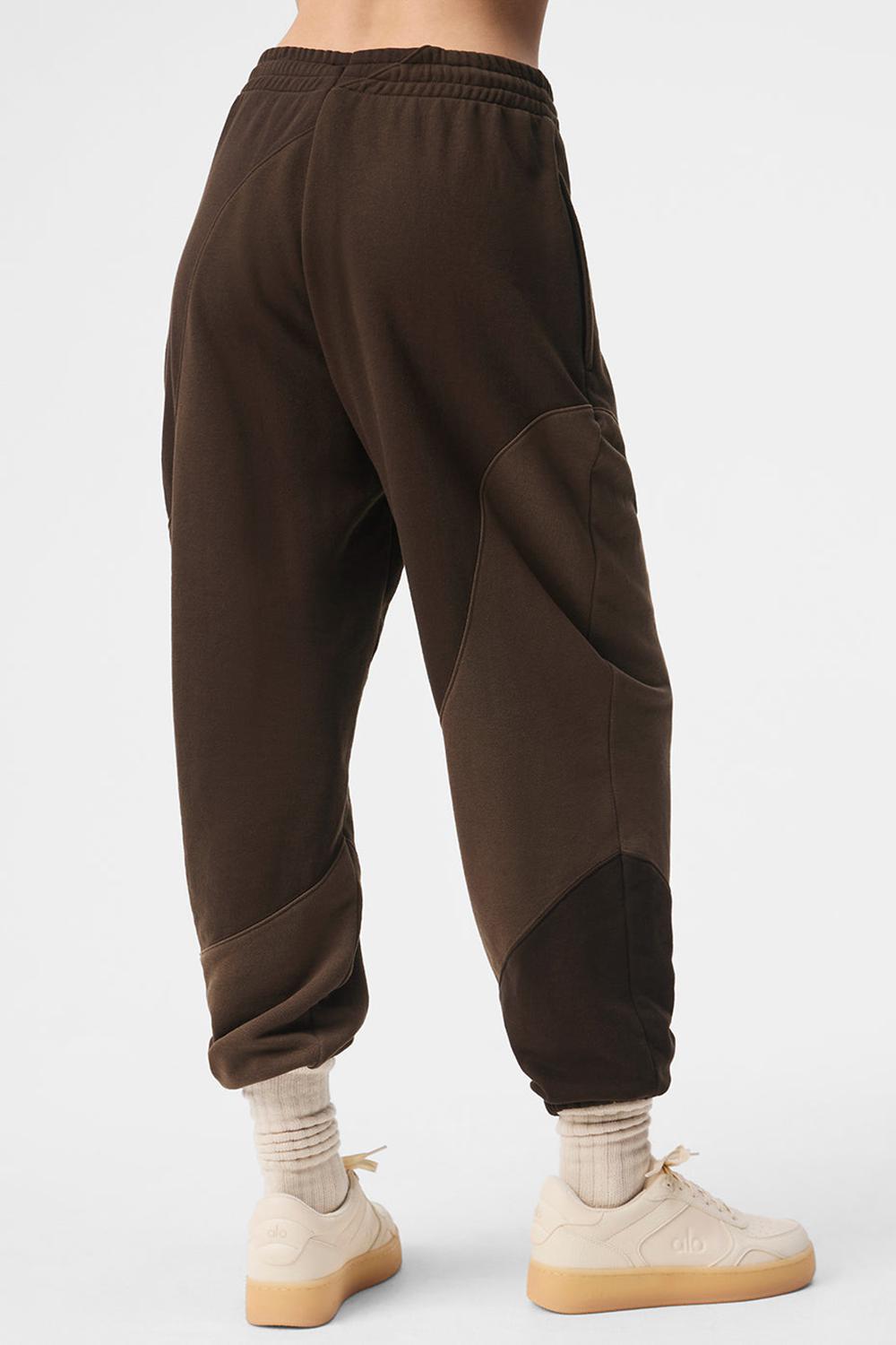 Pantalon Deportivo Alo Yoga Make Waves Mujer Espresso Tonal | Mexico  YQU-197423