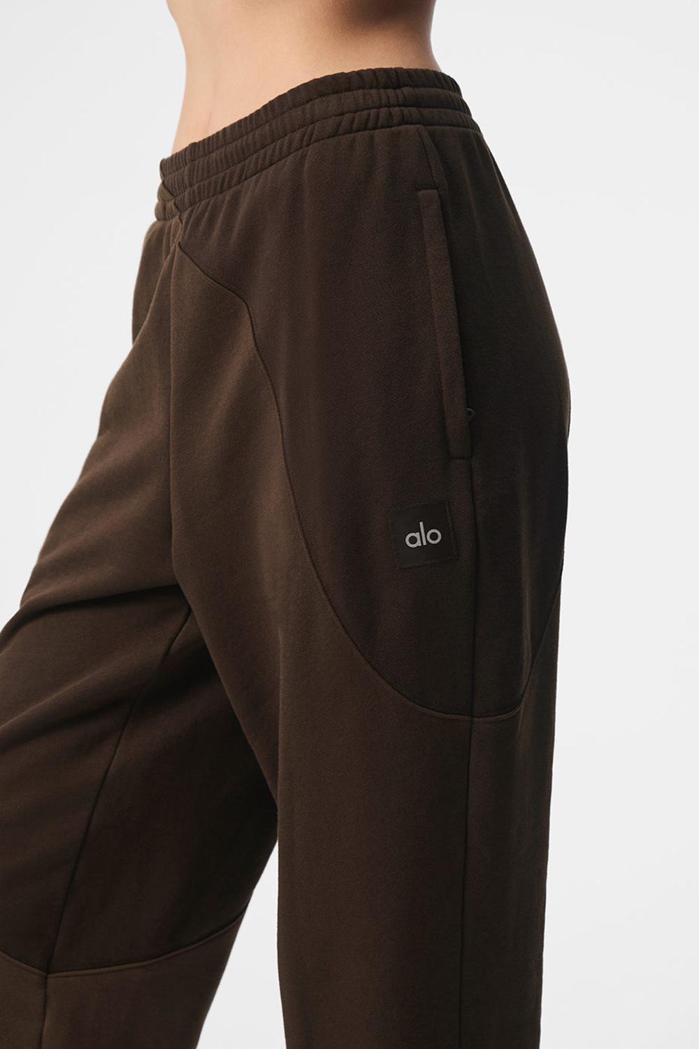 Pantalon Deportivo Alo Yoga Make Waves Mujer Espresso Tonal | Mexico  YQU-197423