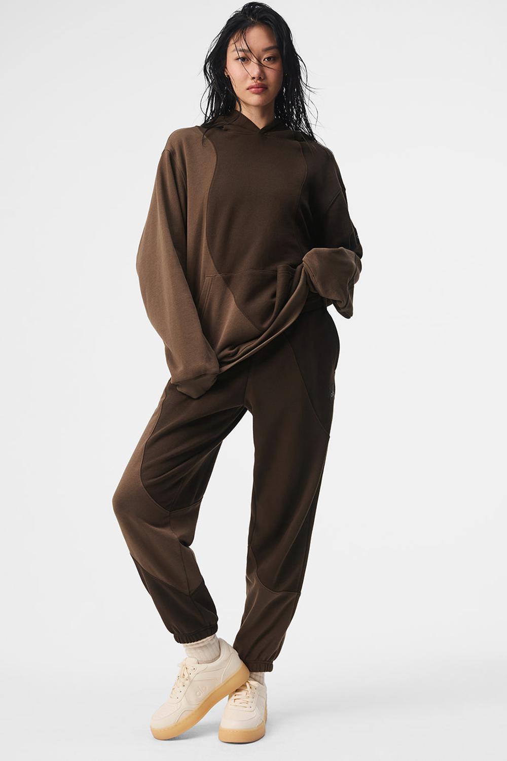 Pantalon Deportivo Alo Yoga Make Waves Mujer Espresso Tonal | Mexico  YQU-197423