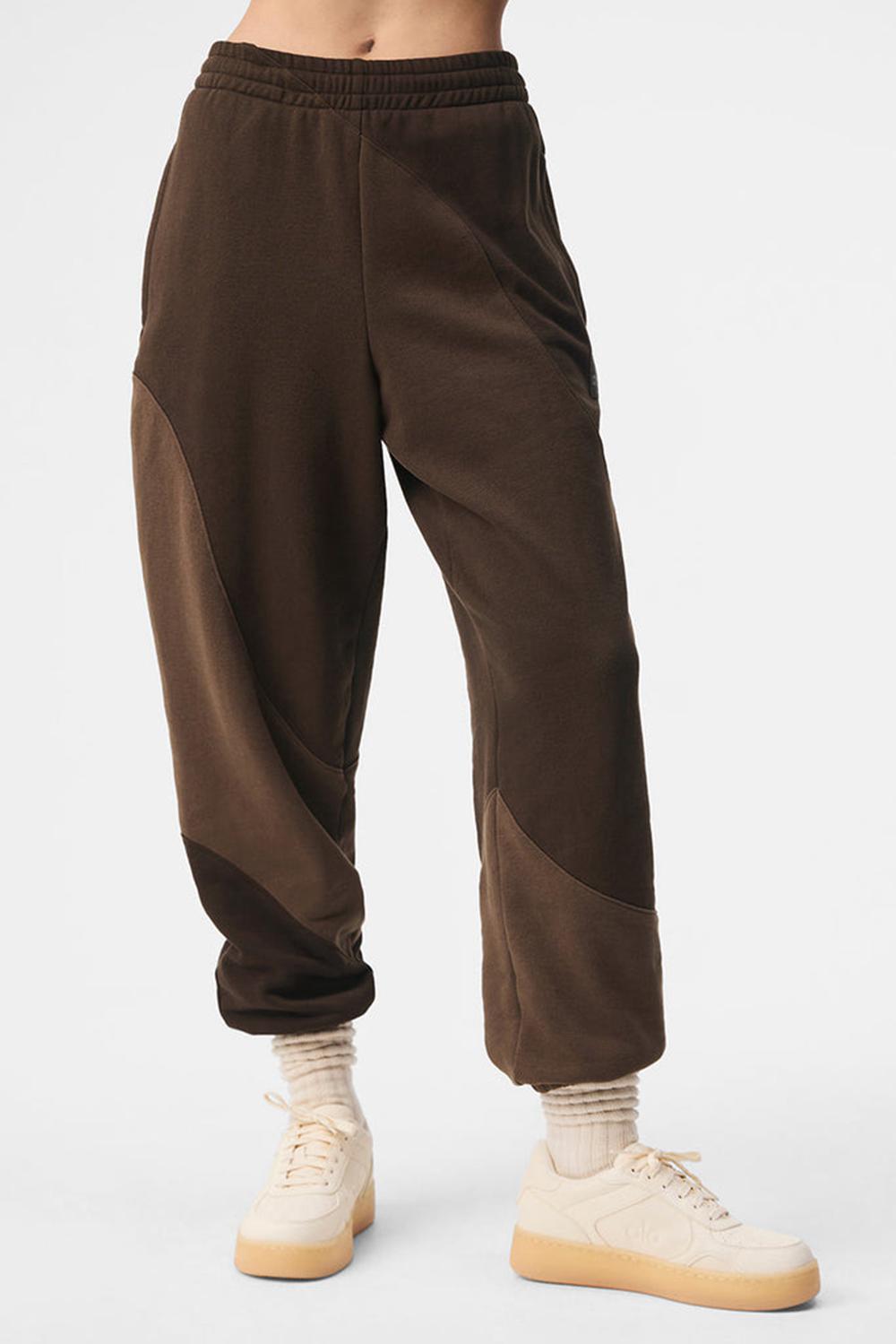 Pantalon Deportivo Alo Yoga Make Waves Mujer Espresso Tonal | Mexico  YQU-197423