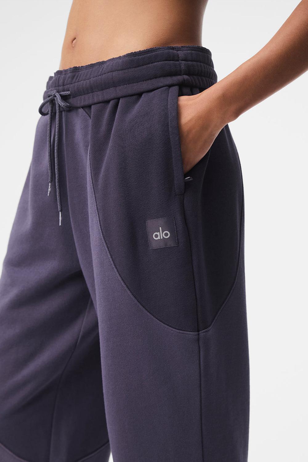 Pantalon Deportivo Alo Yoga Make Waves Mujer Italian Plum Tonal | Mexico  SLC-587420
