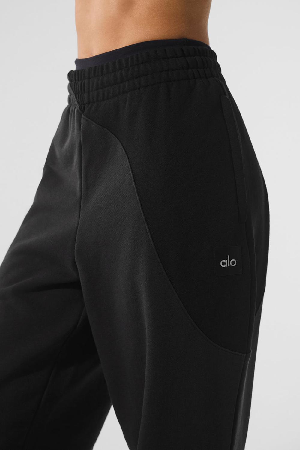 Pantalon Deportivo Alo Yoga Make Waves Mujer Negros | Mexico  SKC-741506