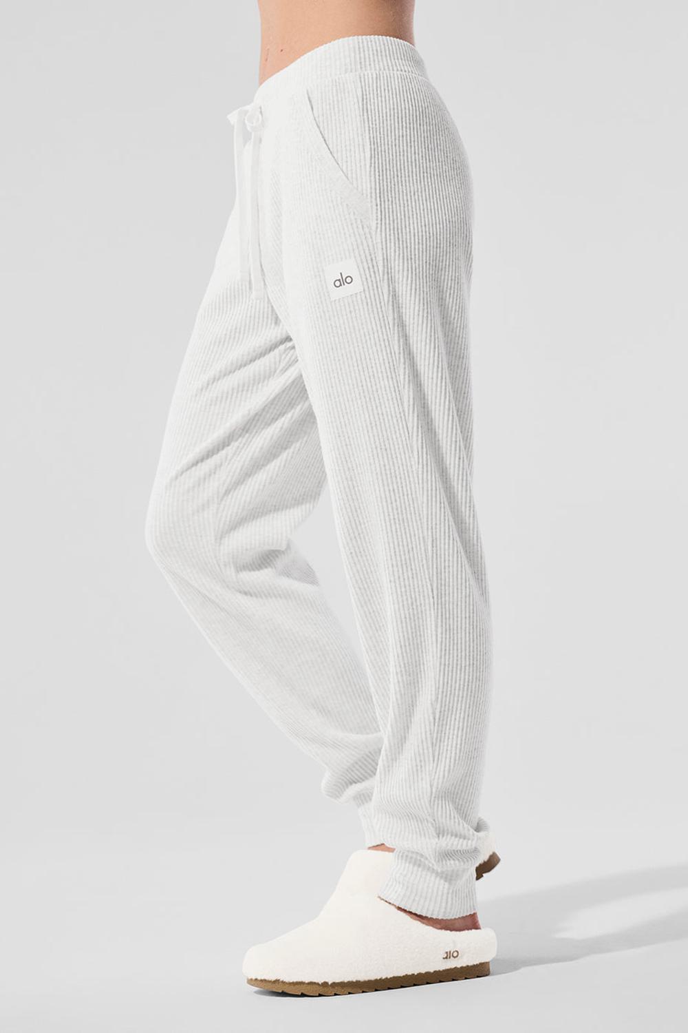 Pantalon Deportivo Alo Yoga Muse Mujer Blancos | Mexico  TCI-294307