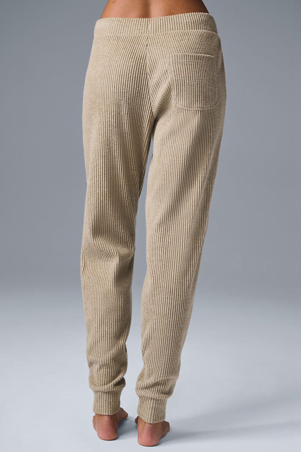 Pantalon Deportivo Alo Yoga Muse Mujer Gravel Heather | Mexico  EUW-768205