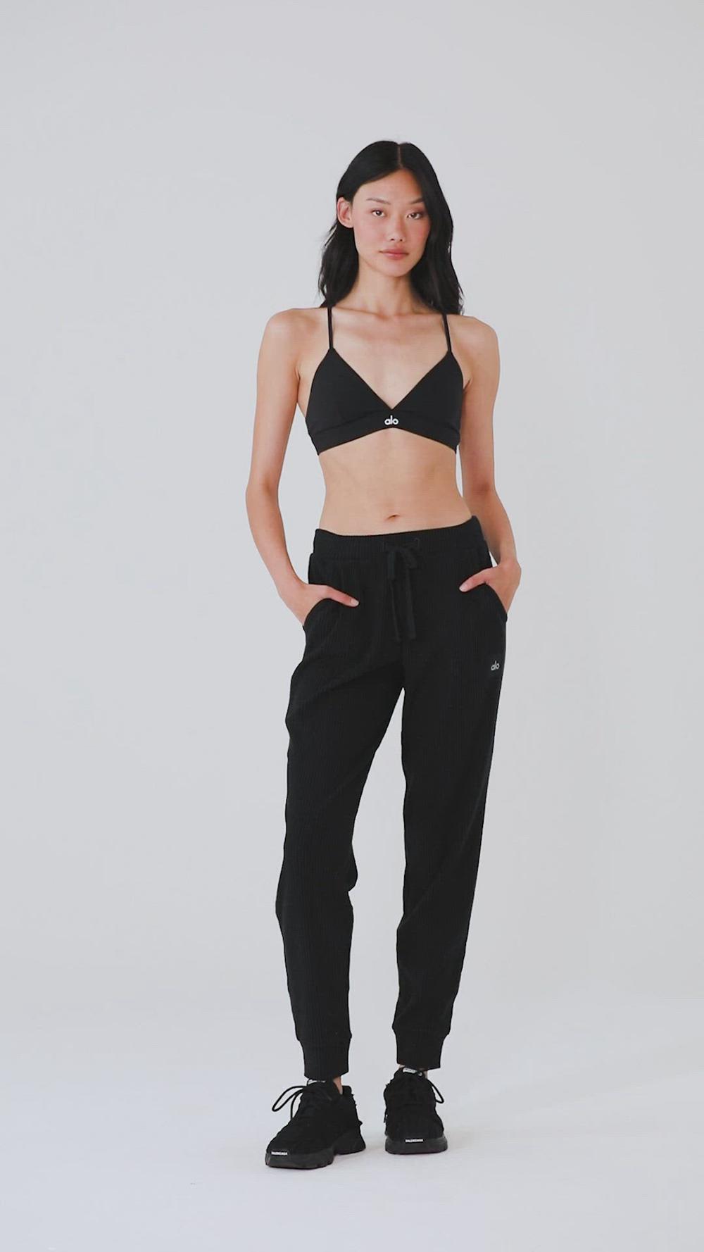 Pantalon Deportivo Alo Yoga Muse Mujer Gravel Heather | Mexico  EUW-768205