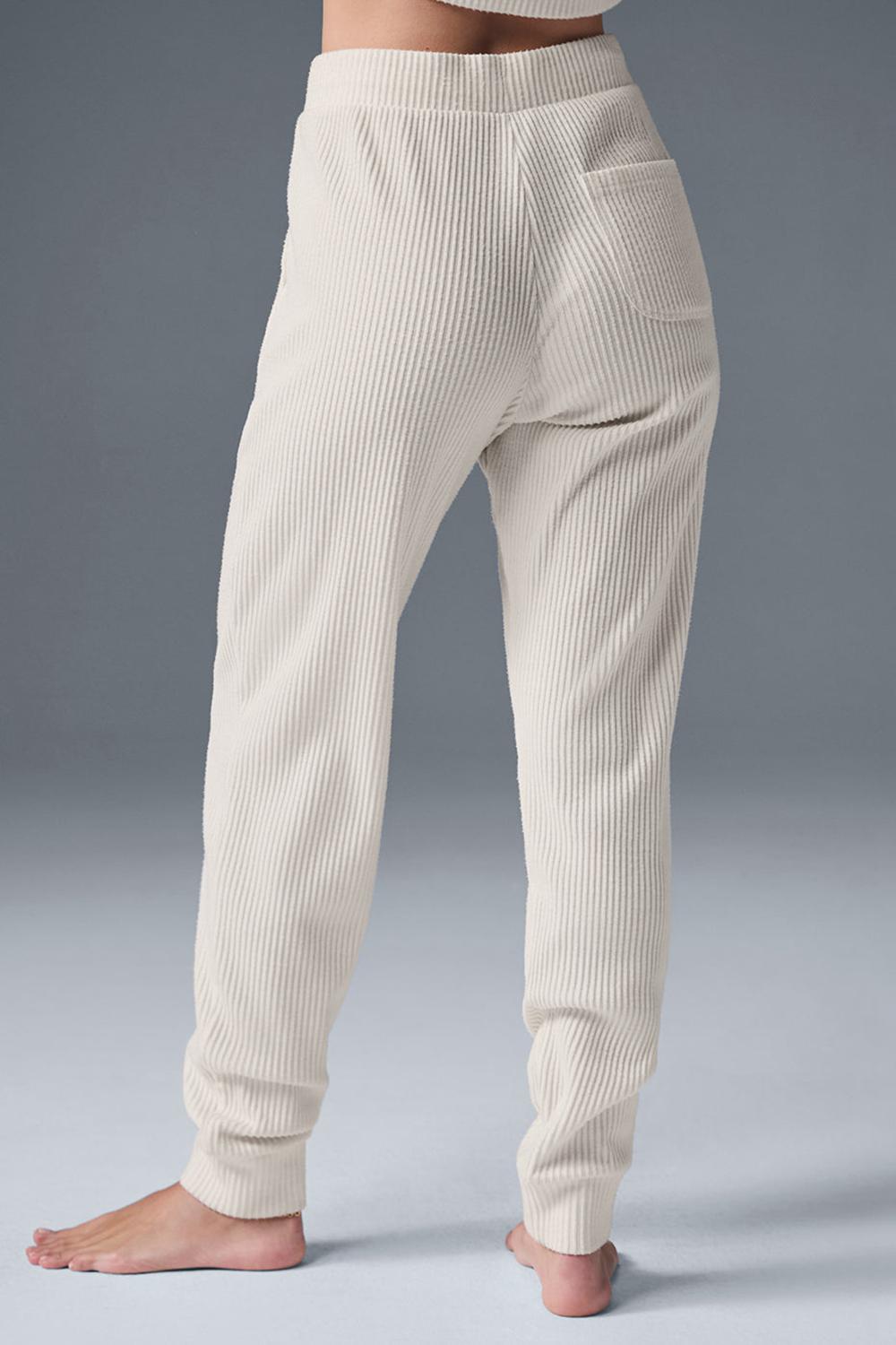 Pantalon Deportivo Alo Yoga Muse Mujer Ivory | Mexico  NPI-356781