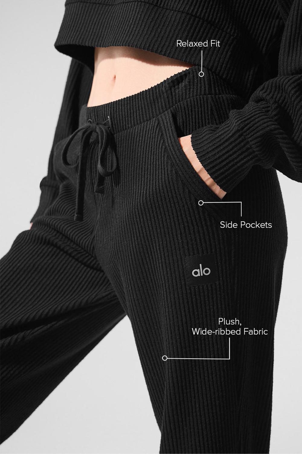 Pantalon Deportivo Alo Yoga Muse Mujer Negros | Mexico  CYP-795428