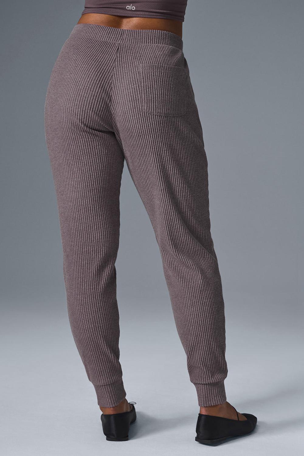 Pantalon Deportivo Alo Yoga Muse Mujer Raisinette Heather | Mexico  EZT-956241