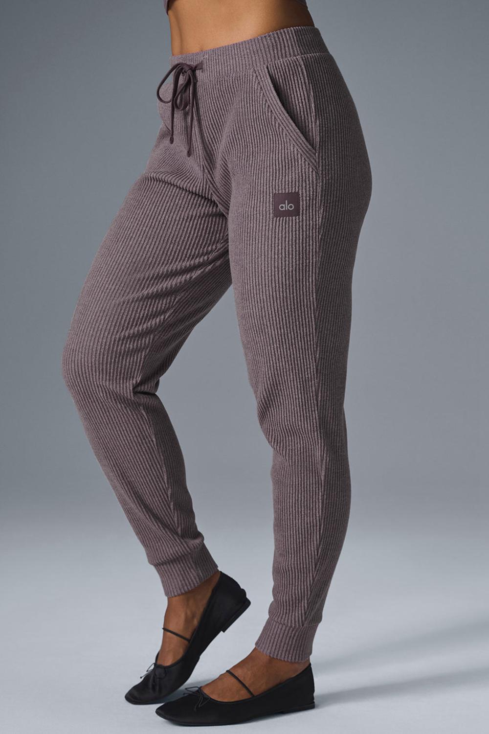 Pantalon Deportivo Alo Yoga Muse Mujer Raisinette Heather | Mexico  EZT-956241