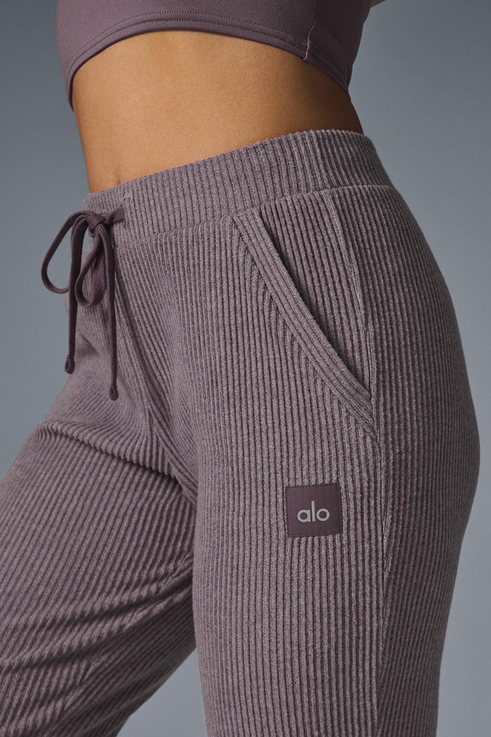 Pantalon Deportivo Alo Yoga Muse Mujer Raisinette Heather | Mexico  EZT-956241