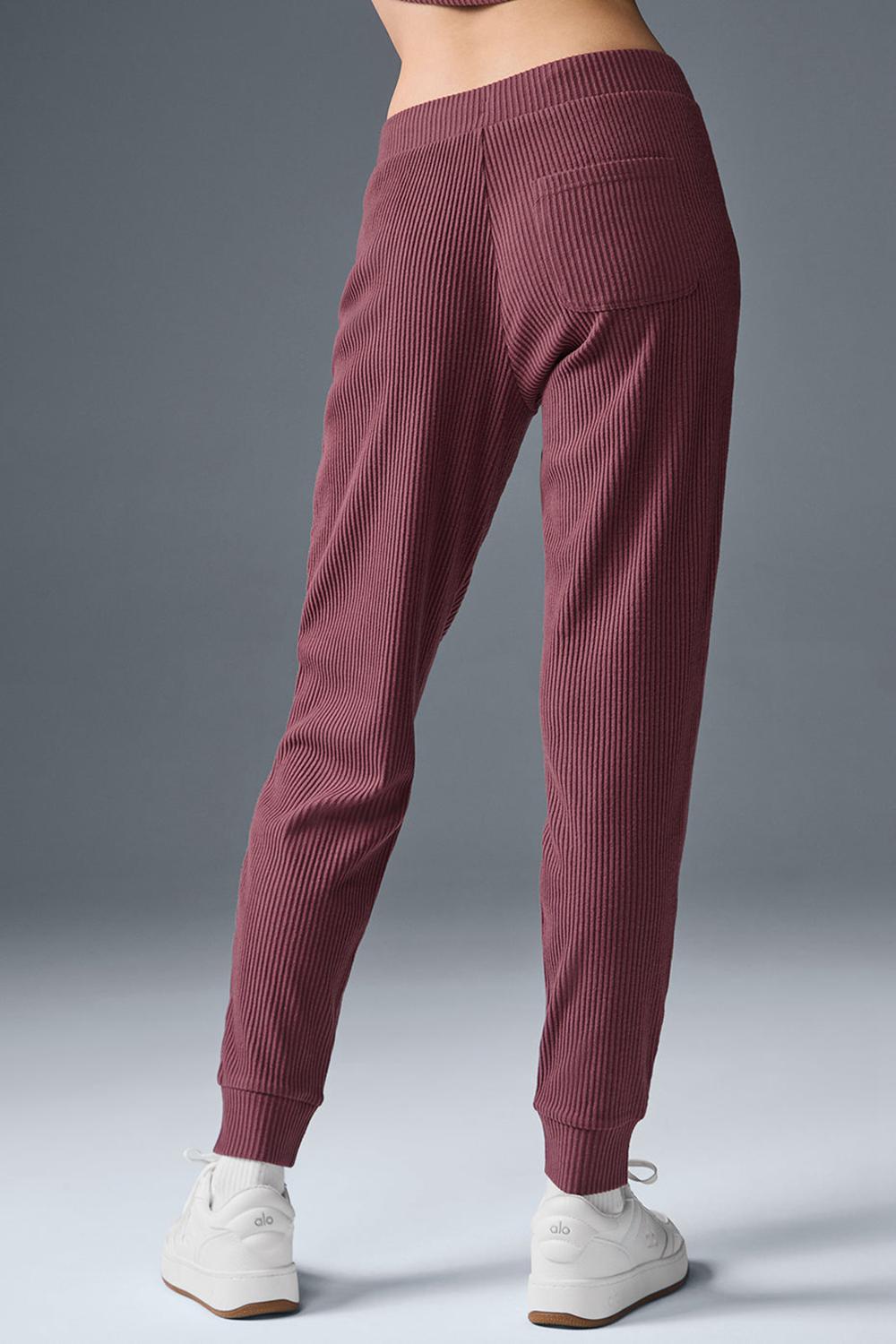 Pantalon Deportivo Alo Yoga Muse Mujer Vino | Mexico  HIK-826145