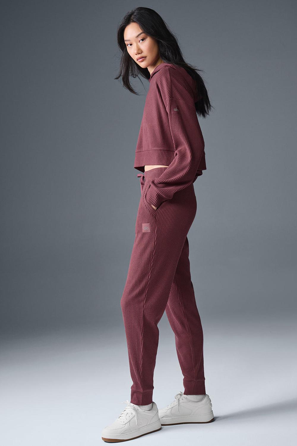 Pantalon Deportivo Alo Yoga Muse Mujer Vino | Mexico  HIK-826145