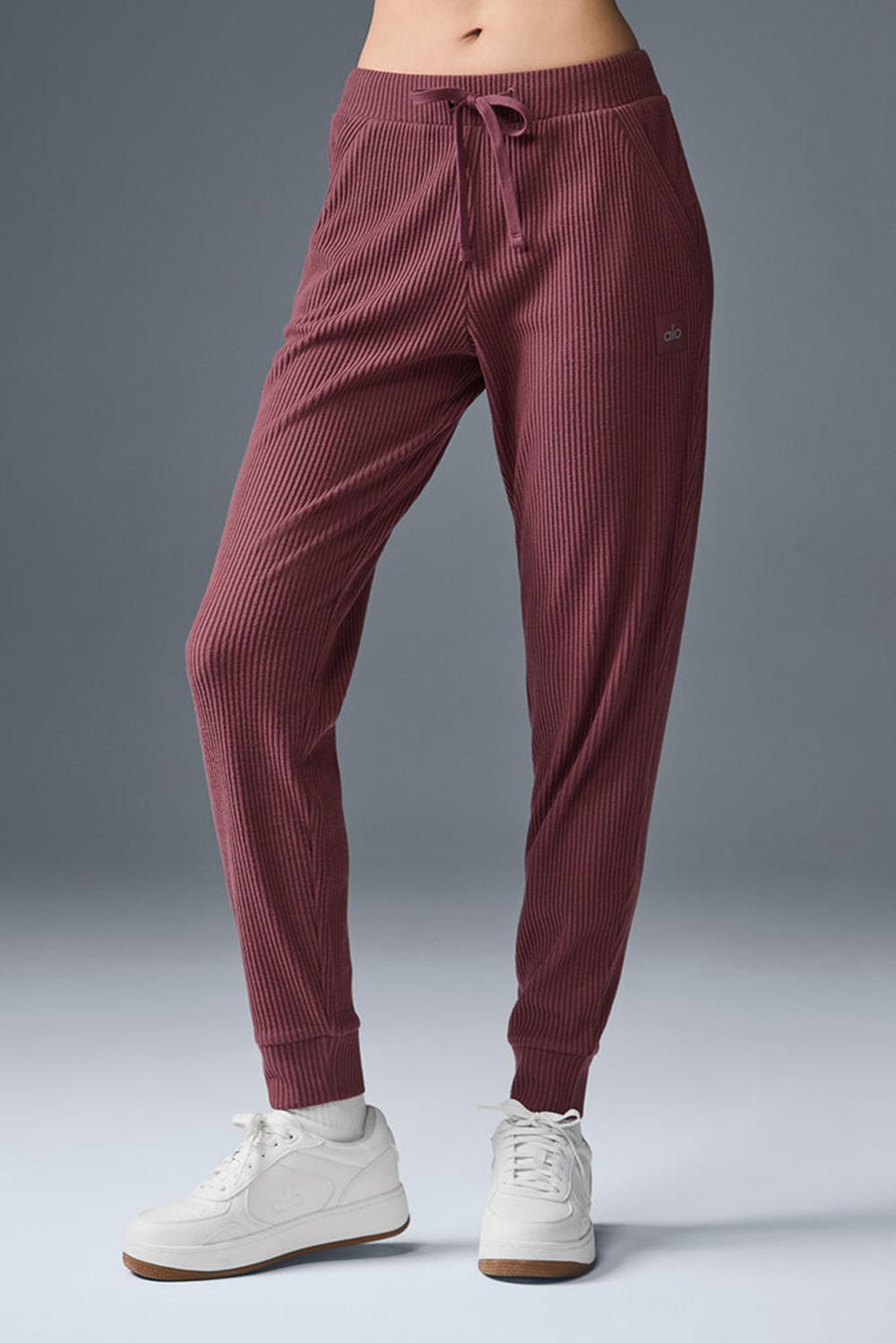 Pantalon Deportivo Alo Yoga Muse Mujer Vino | Mexico  HIK-826145