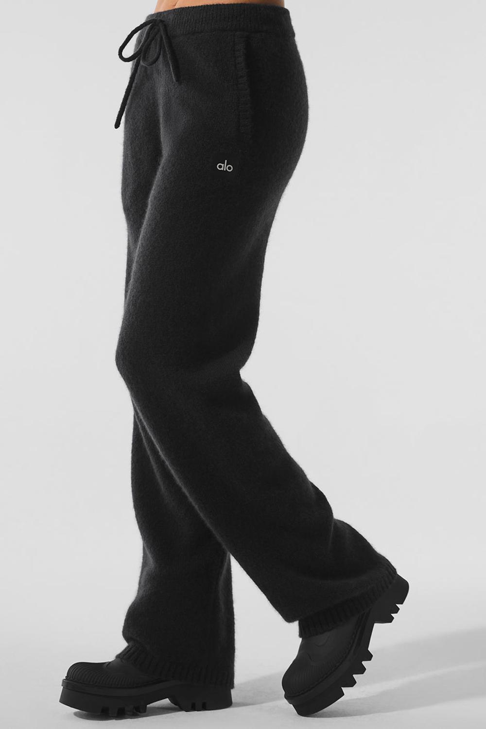 Pantalon Deportivo Alo Yoga New Class Cashmere Mujer Negros | Mexico  ESL-264895