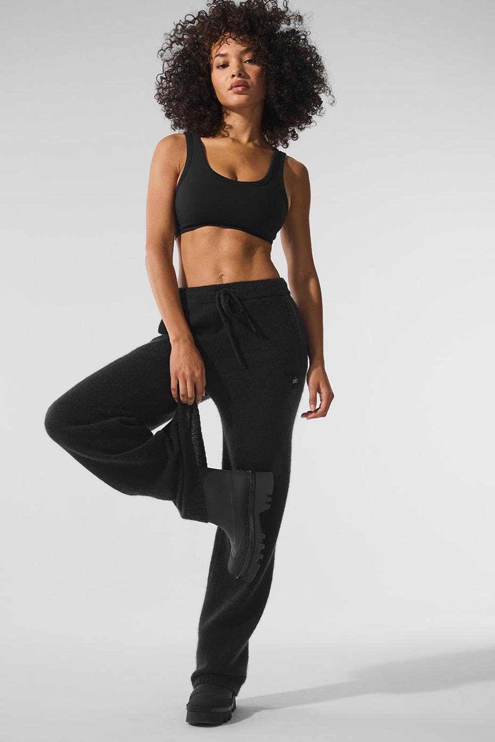 Pantalon Deportivo Alo Yoga New Class Cashmere Mujer Negros | Mexico  ESL-264895