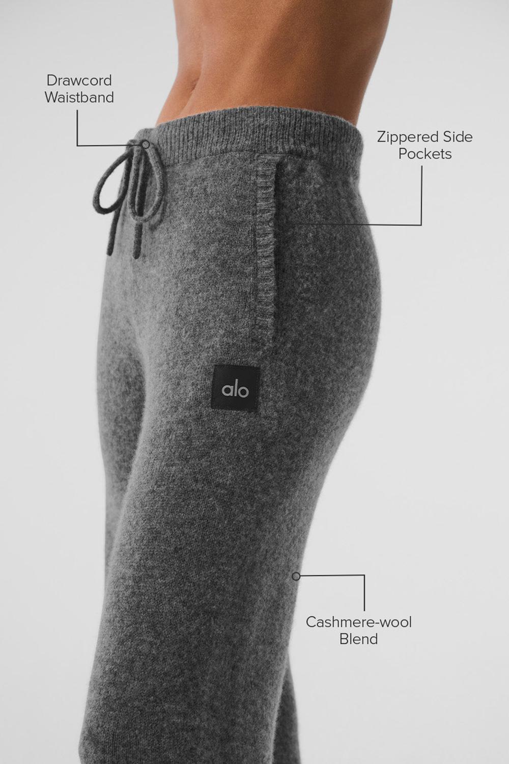 Pantalon Deportivo Alo Yoga New Class Cashmere Mujer Plateadas Grises | Mexico  IUL-542679