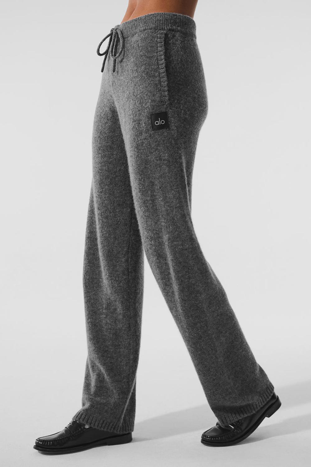 Pantalon Deportivo Alo Yoga New Class Cashmere Mujer Plateadas Grises | Mexico  IUL-542679