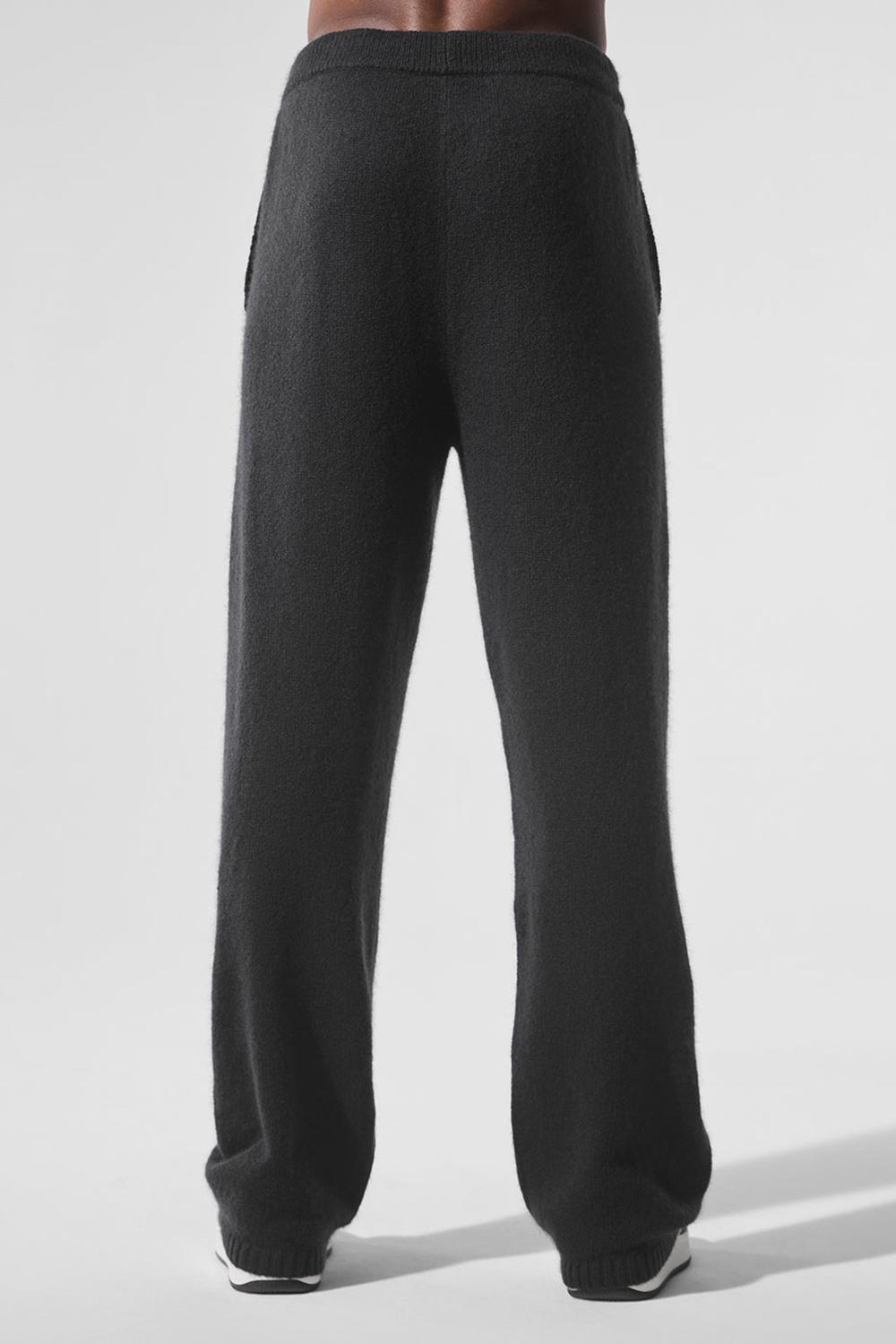 Pantalon Deportivo Alo Yoga New Class Cashmere Hombre Negros | Mexico  IDU-150976