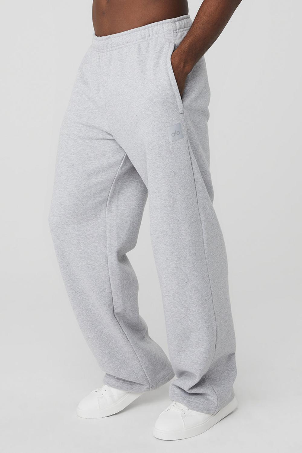 Pantalon Deportivo Alo Yoga Renown Heavy Weight Hombre Grises | Mexico  DOZ-540182