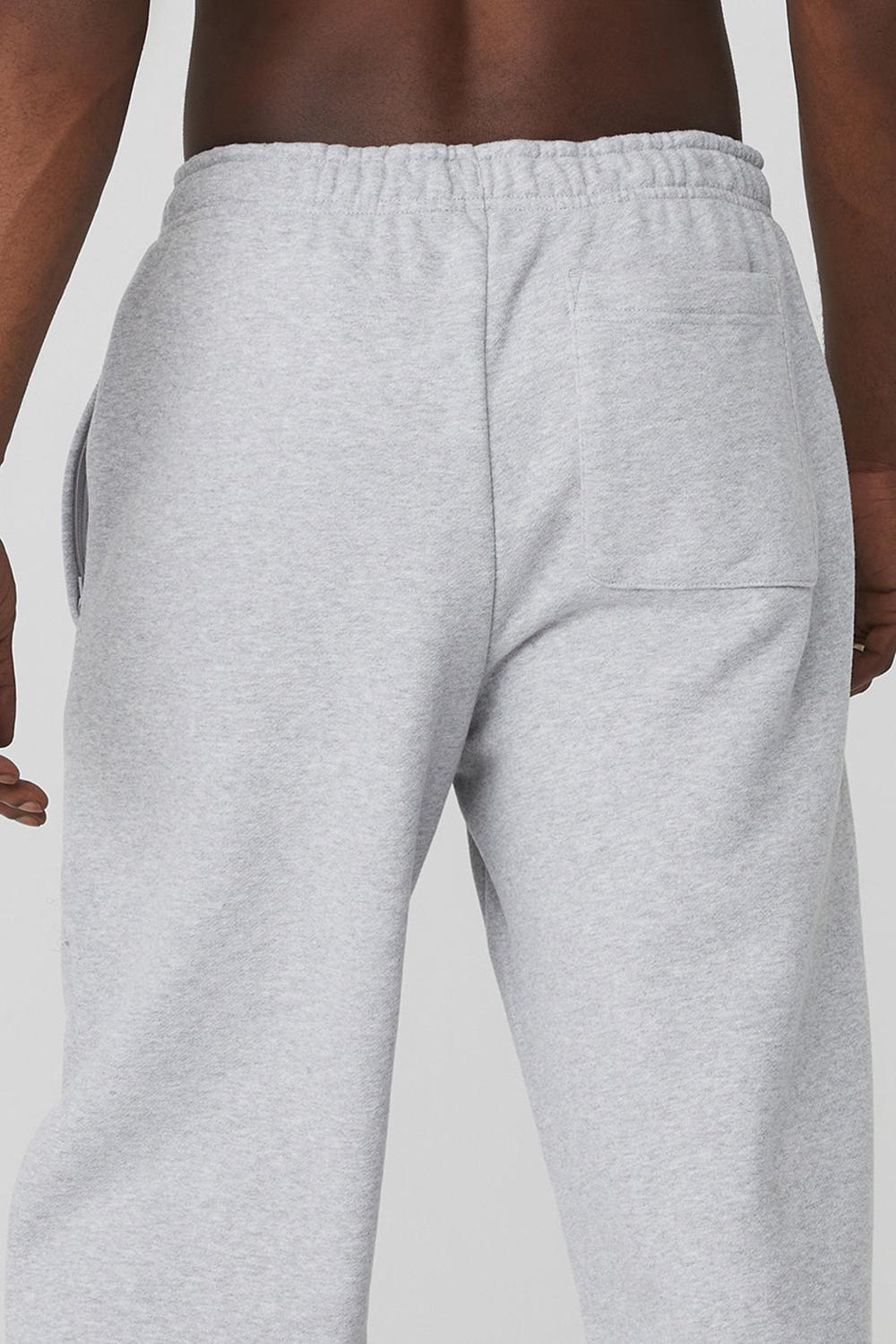 Pantalon Deportivo Alo Yoga Renown Heavy Weight Hombre Grises | Mexico  DOZ-540182
