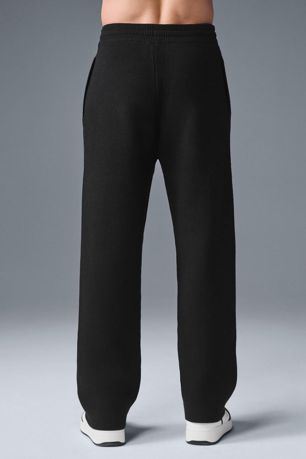 Pantalon Deportivo Alo Yoga Scholar Straight Leg Hombre Negros | Mexico  LVO-205318