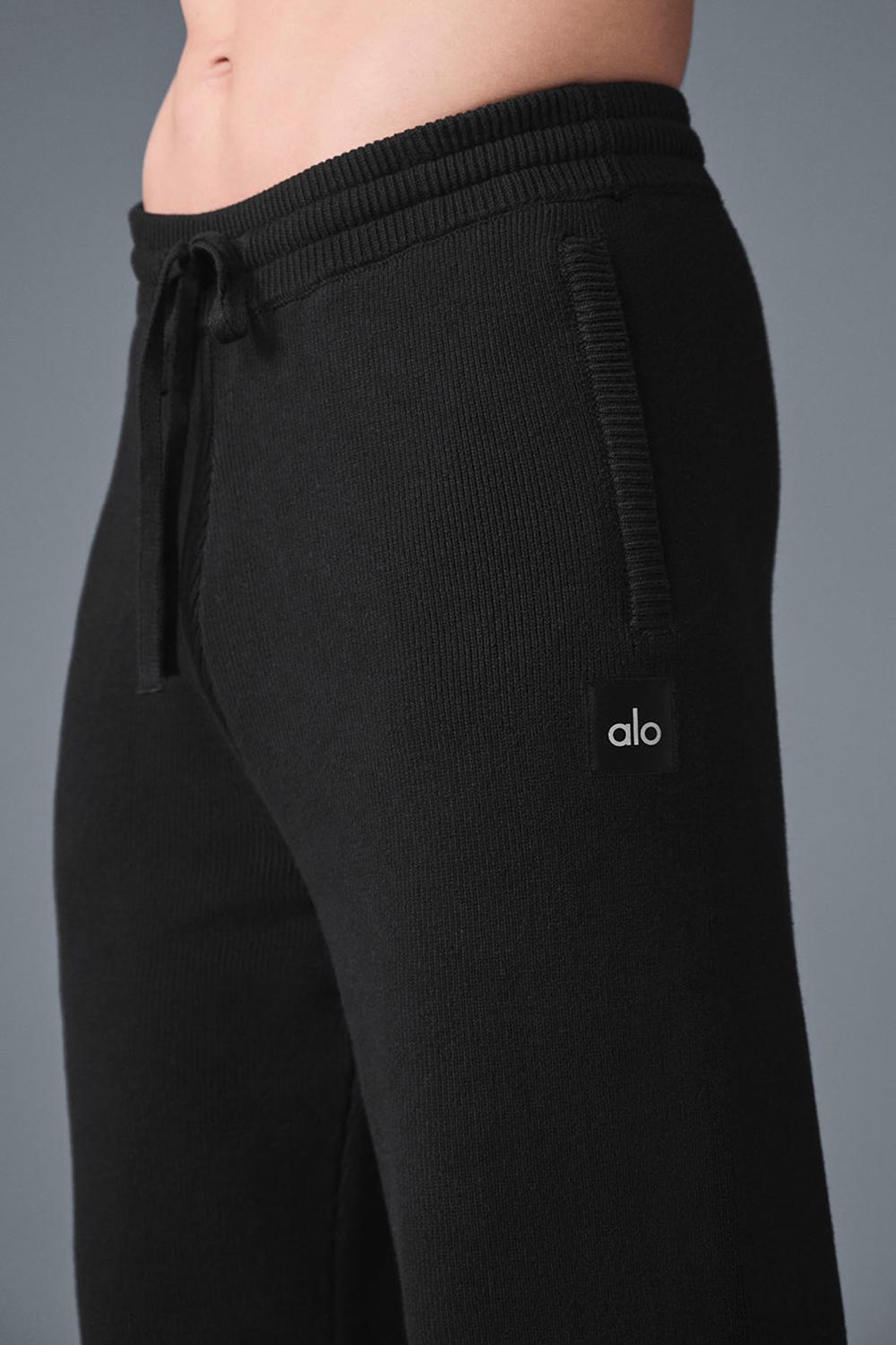 Pantalon Deportivo Alo Yoga Scholar Straight Leg Hombre Negros | Mexico  LVO-205318