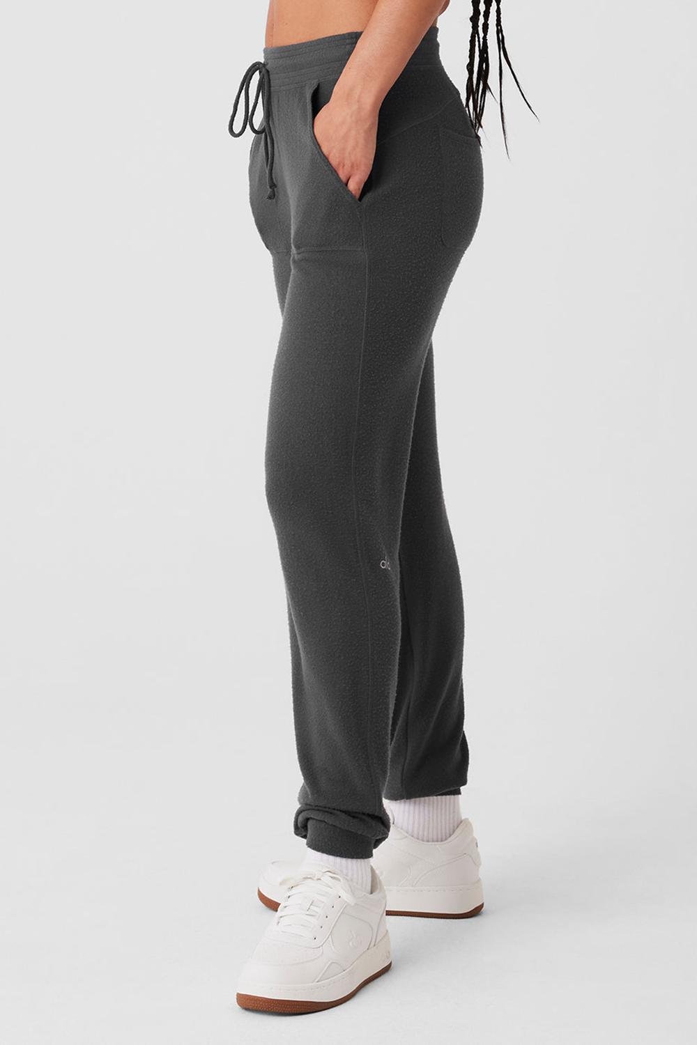 Pantalon Deportivo Alo Yoga Soho Mujer Anthracite | Mexico  QFL-194285