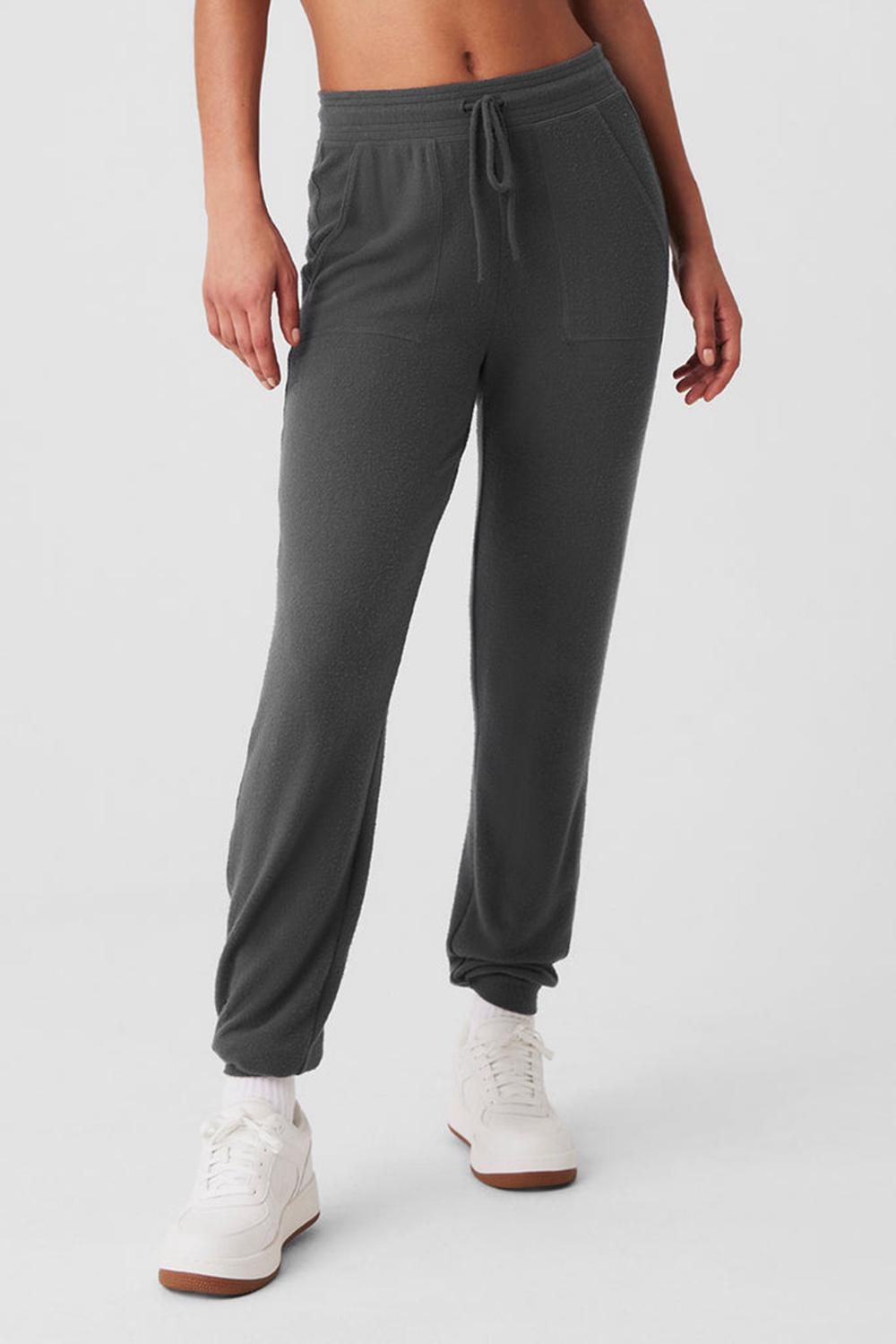 Pantalon Deportivo Alo Yoga Soho Mujer Anthracite | Mexico  QFL-194285