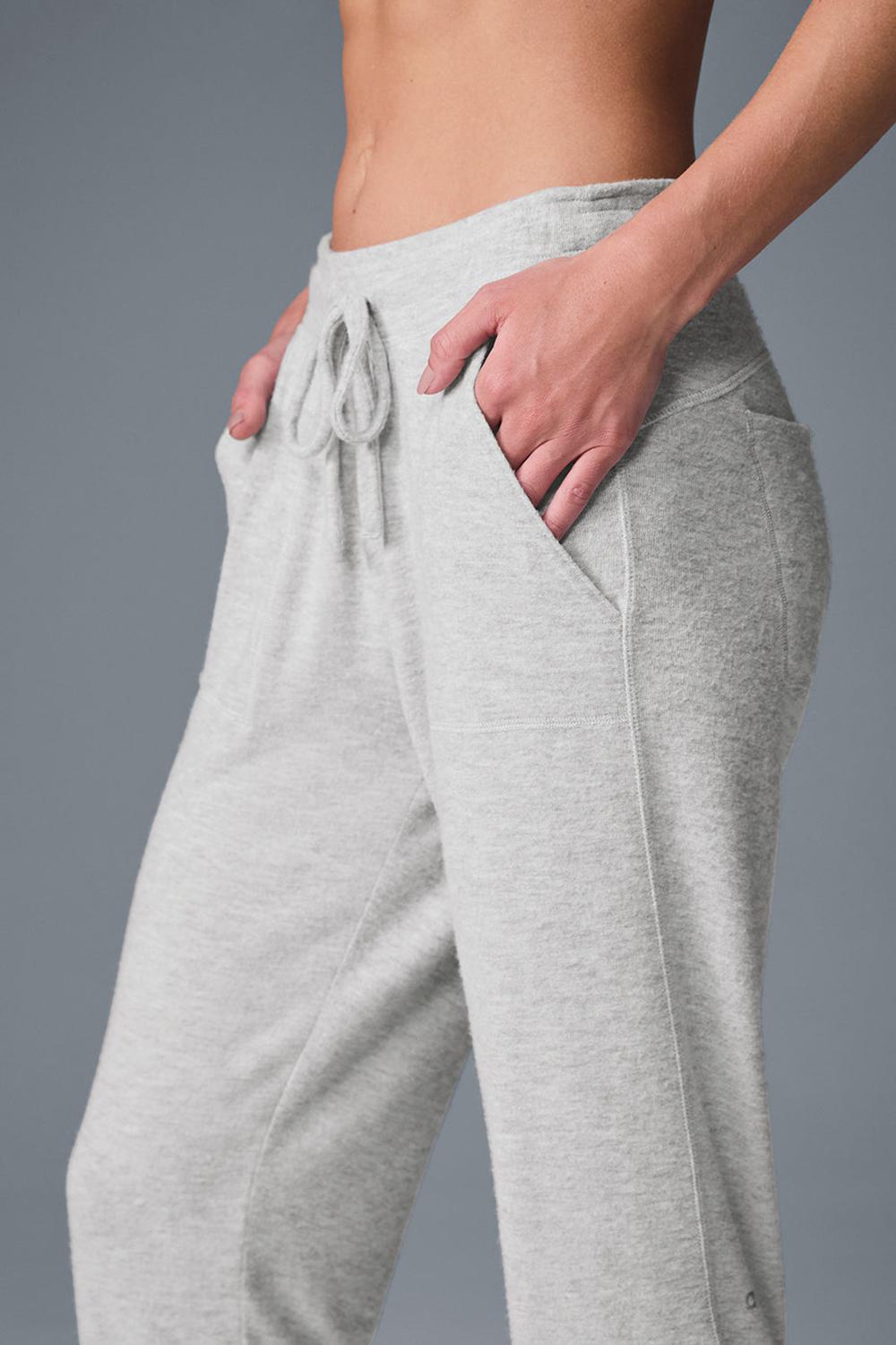 Pantalon Deportivo Alo Yoga Soho Mujer Grises | Mexico  QLN-125648