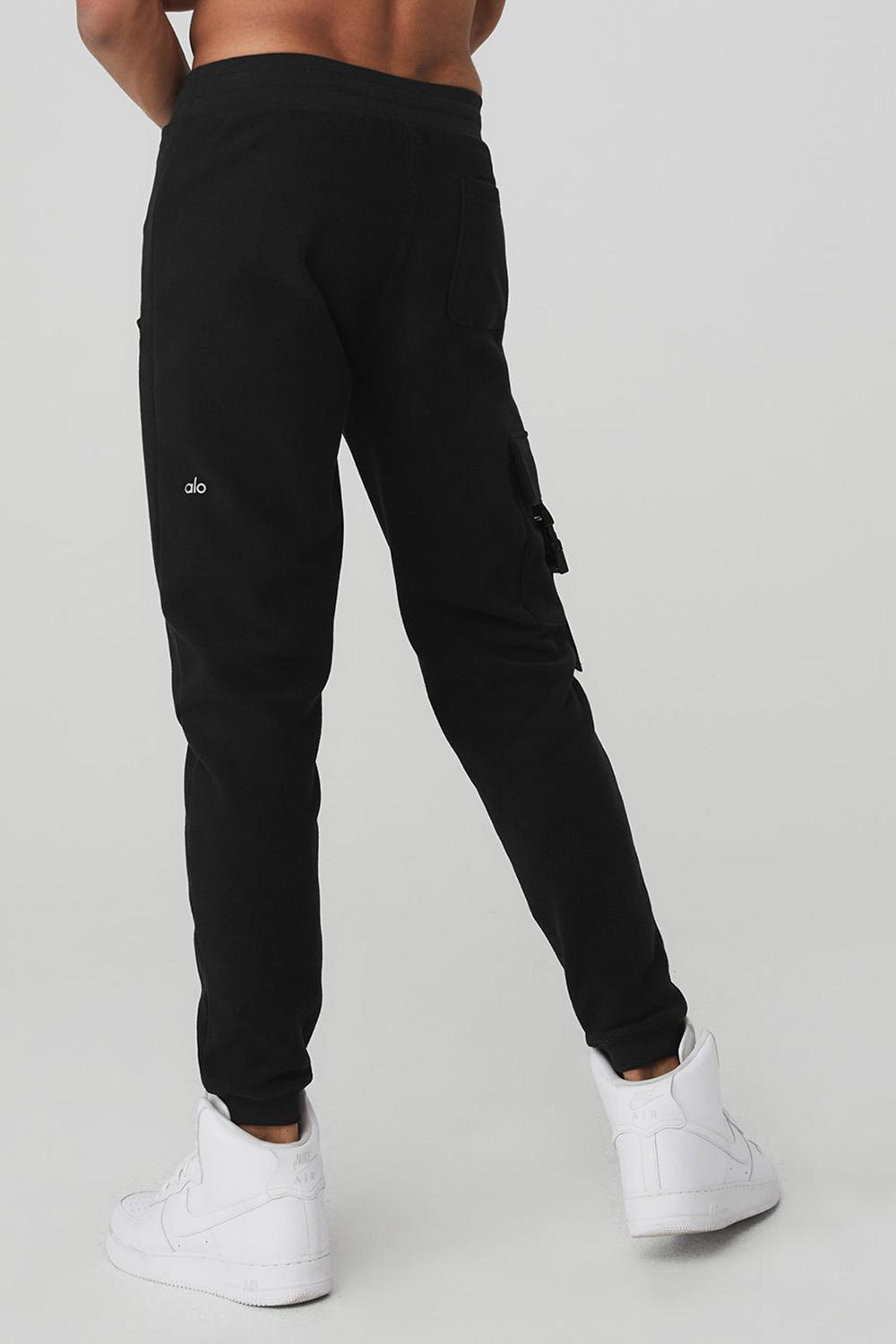 Pantalon Deportivo Alo Yoga Streetside Hombre Negros | Mexico  NEM-489325