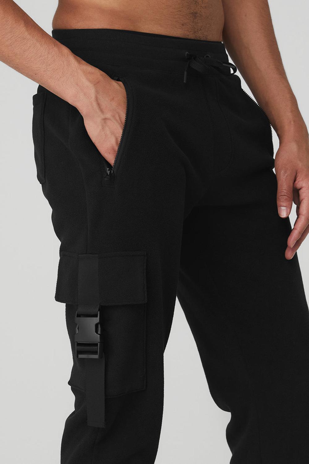 Pantalon Deportivo Alo Yoga Streetside Hombre Negros | Mexico  NEM-489325