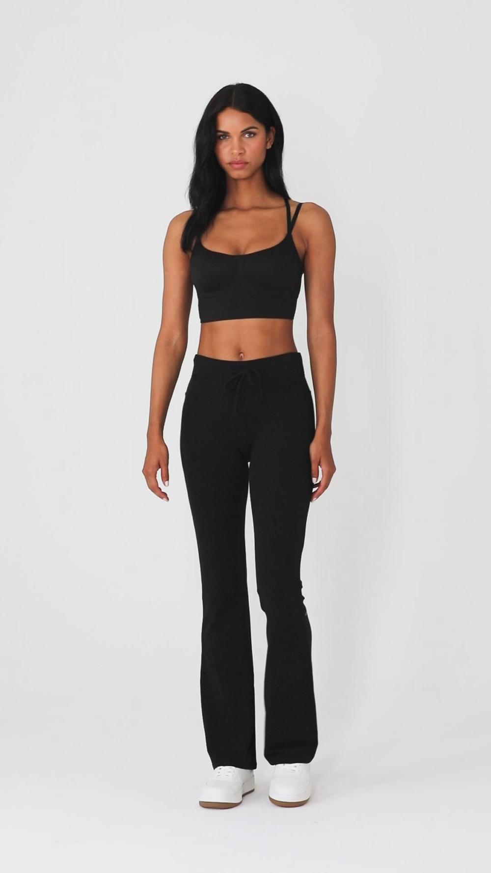 Pantalon Deportivo Alo Yoga Sway Bootcut Mujer Grises | Mexico  ONT-208546