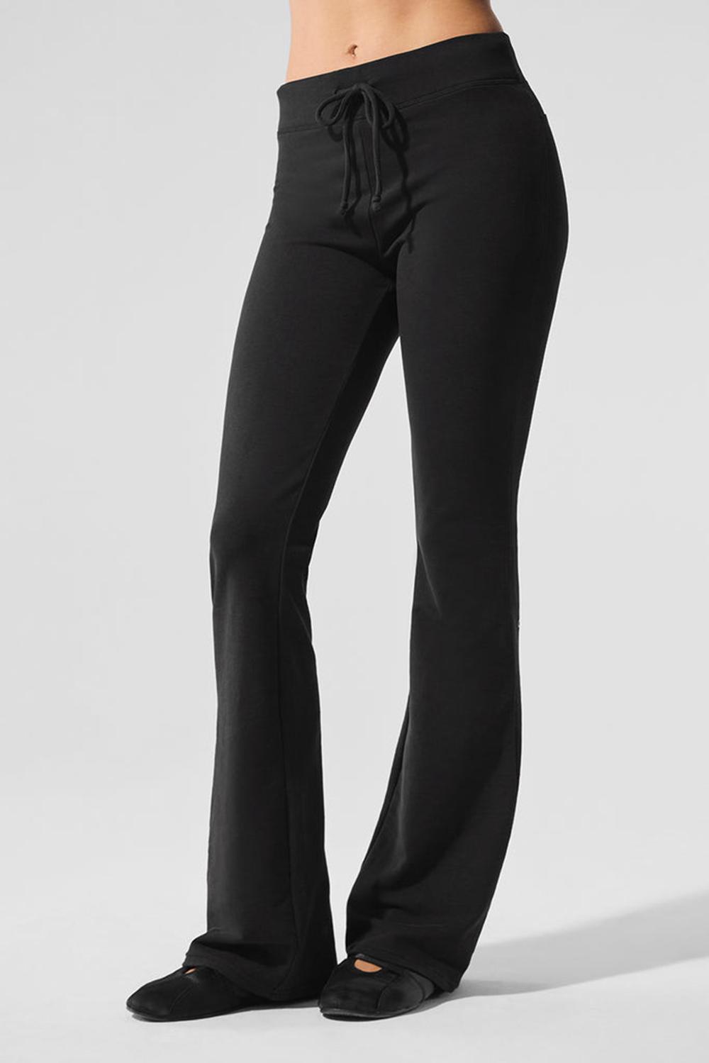 Pantalon Deportivo Alo Yoga Sway Bootcut Mujer Negros | Mexico  EPI-297431