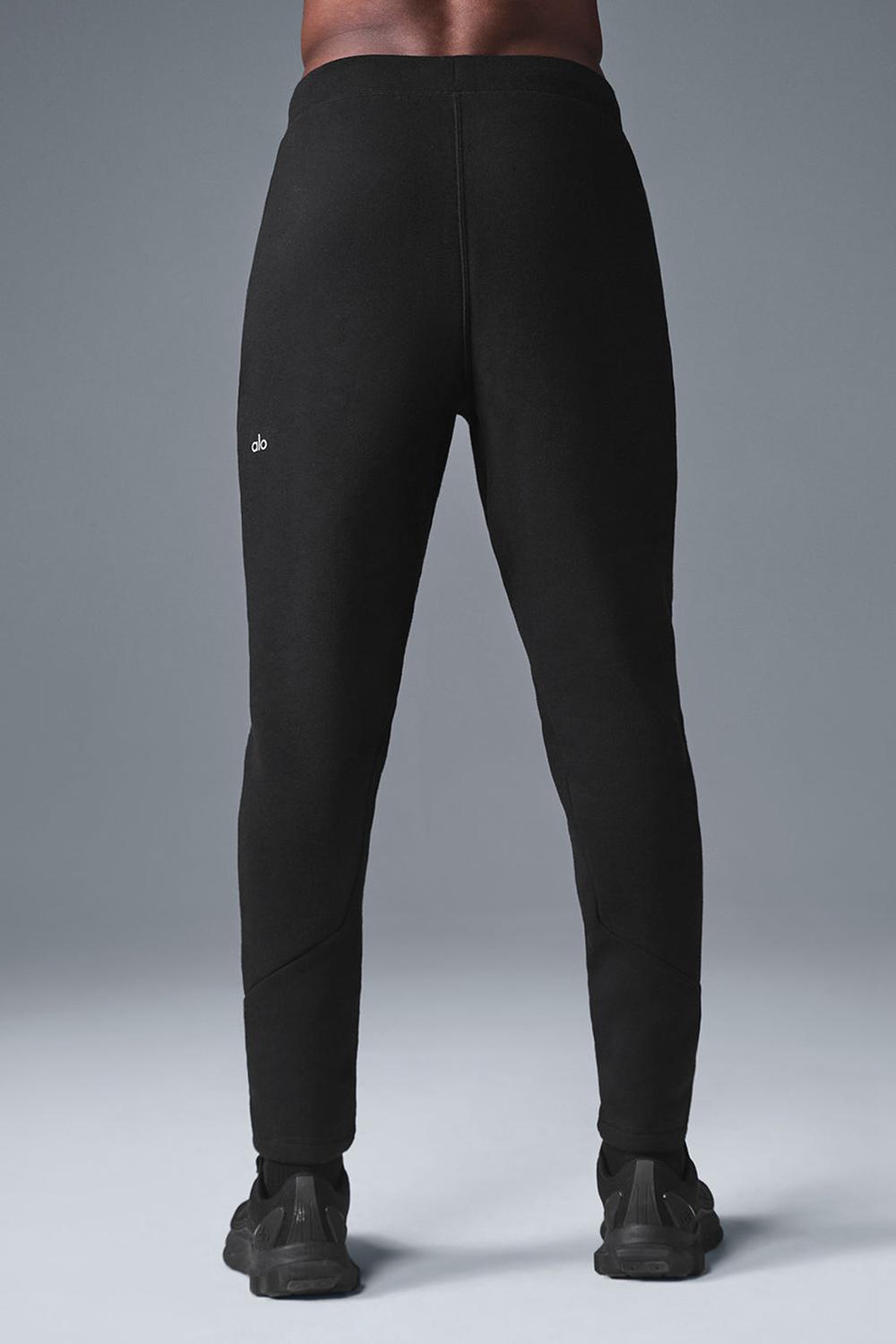 Pantalon Deportivo Alo Yoga The Triumph Hombre Negros | Mexico  TGP-094835