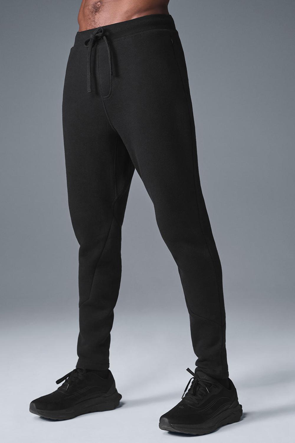 Pantalon Deportivo Alo Yoga The Triumph Hombre Negros | Mexico  TGP-094835