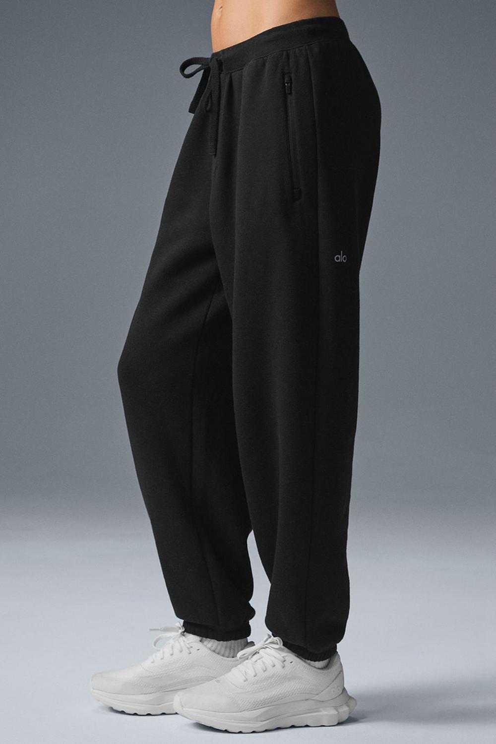 Pantalon Deportivo Alo Yoga Triumph Restore Mujer Negros | Mexico  XIN-397401