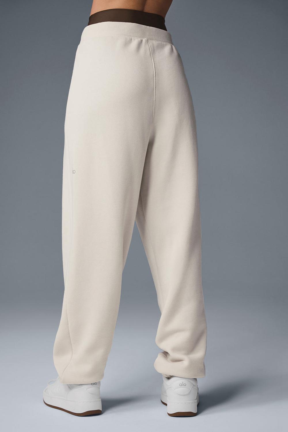Pantalon Deportivo Alo Yoga Triumph Restore Mujer Bone | Mexico  KWJ-580634